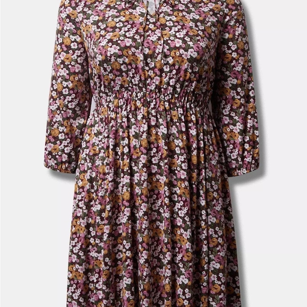 Floral Print Women's Dress
